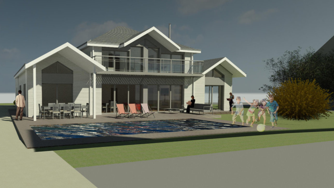 Maison à ossature bois – Ambiance Balnéaire – Le Pouliguen - SweetWoodHomes